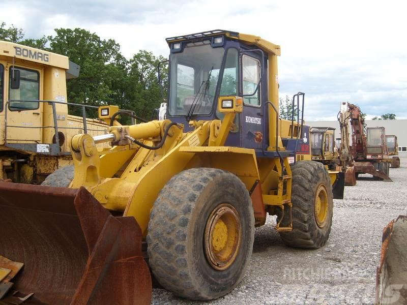 Komatsu WA350 Cargadoras sobre ruedas