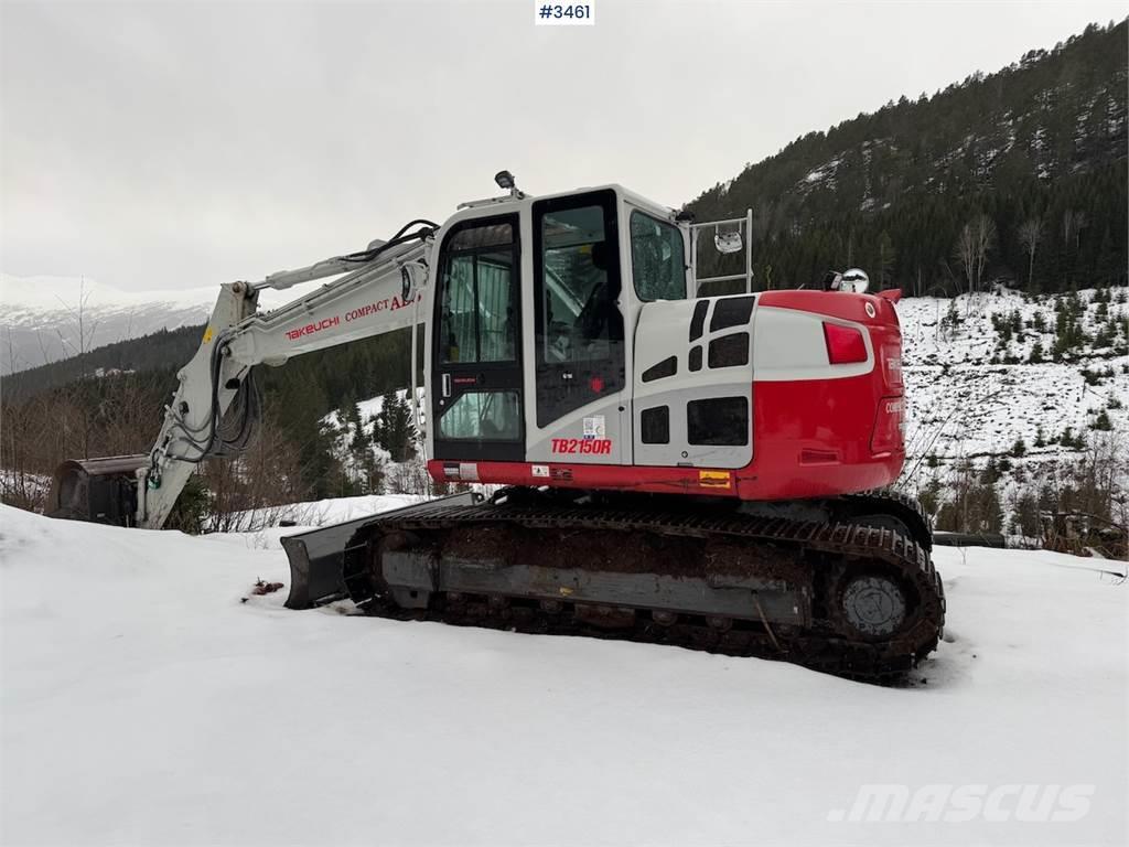 Takeuchi TB2150R Excavadoras sobre orugas