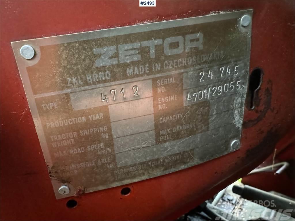 Zetor 4712 Tractores