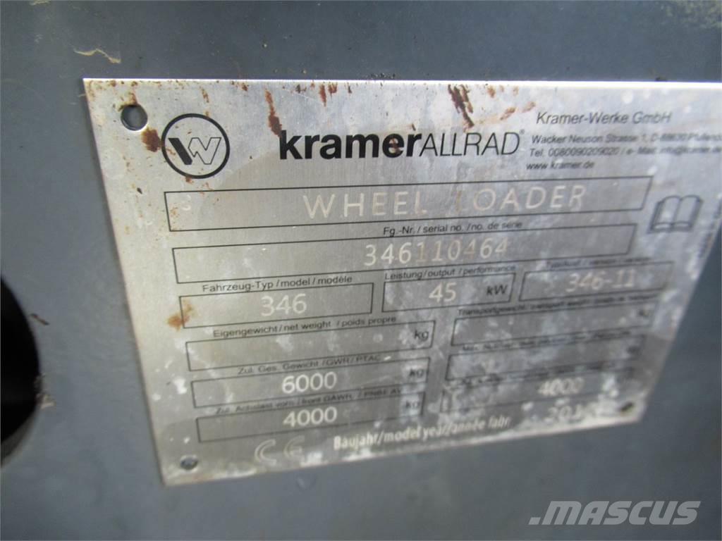 Kramer 750T Cargadoras y excavadoras frontales