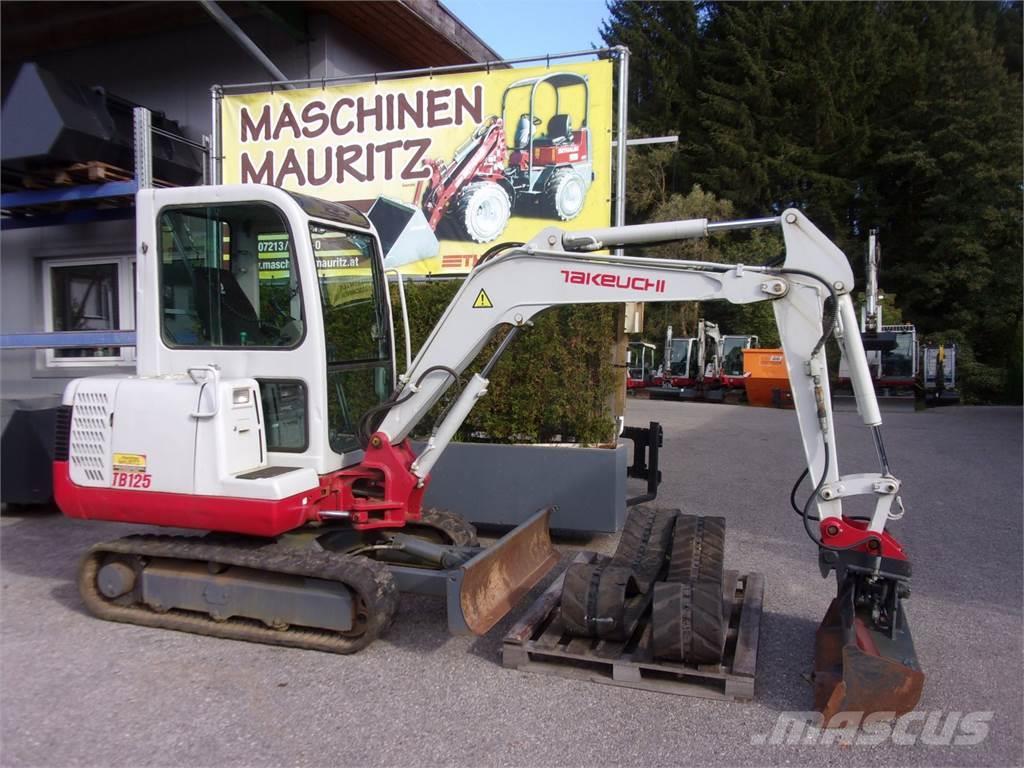 Takeuchi TB125 Miniexcavadoras