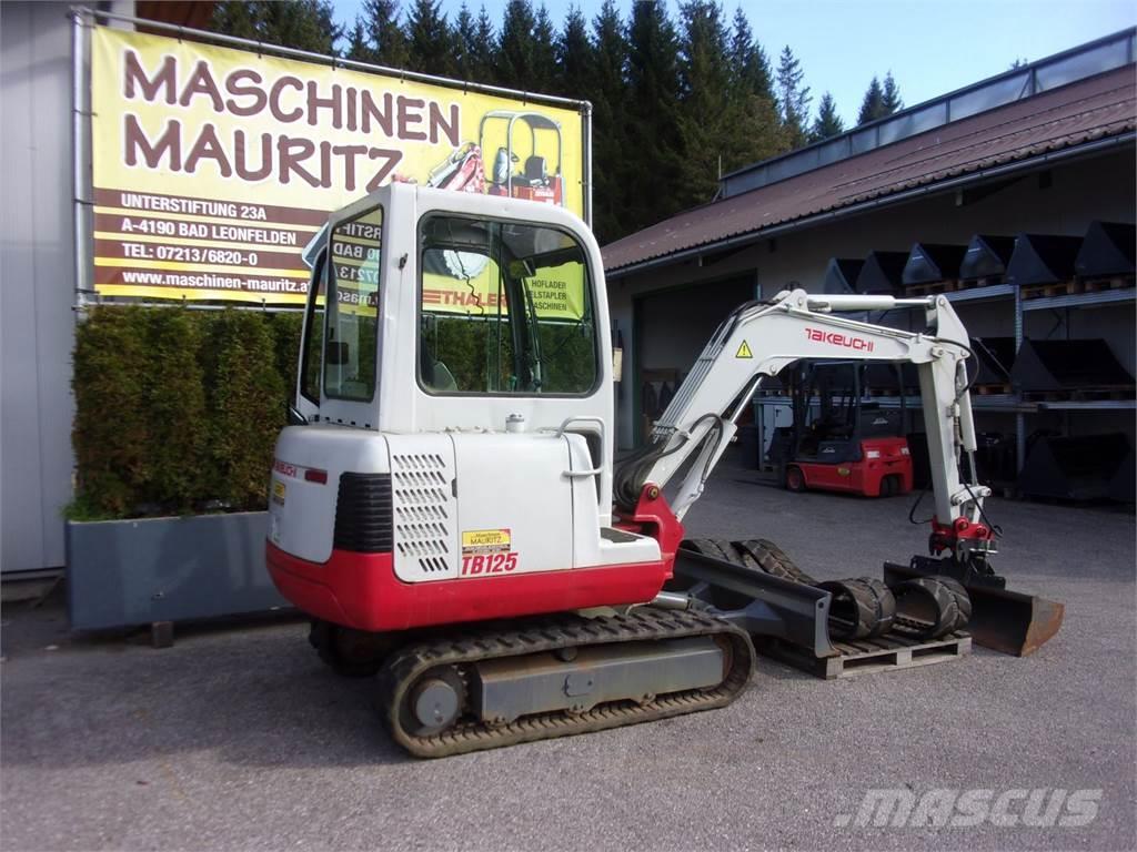 Takeuchi TB125 Miniexcavadoras