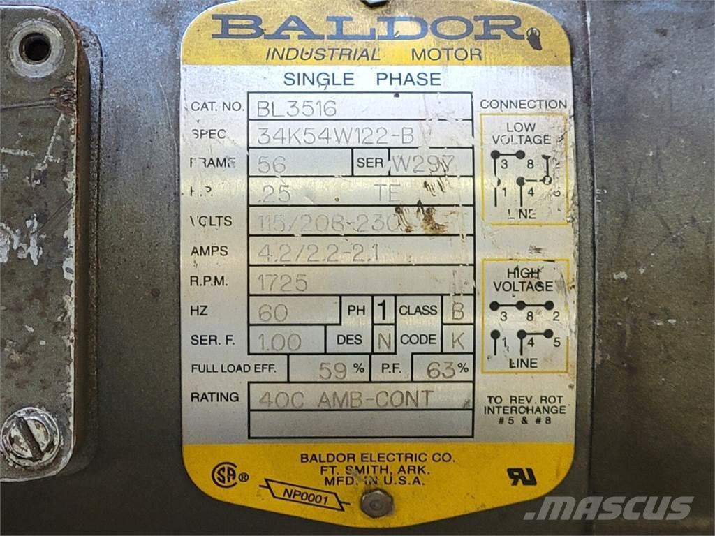 Baldor BL3516 Motores industriales