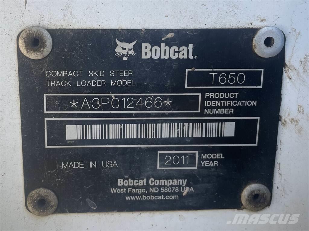 Bobcat T650 Minicargadoras