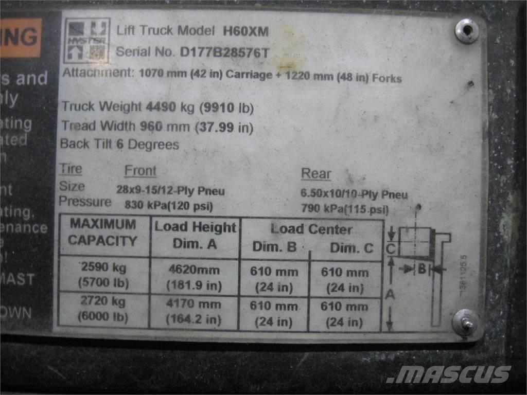 Hyster H60XM Otros