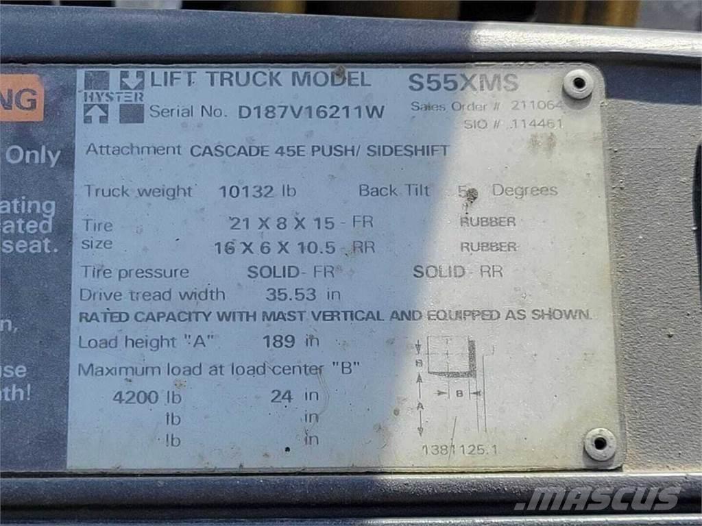 Hyster S55XMS Otros