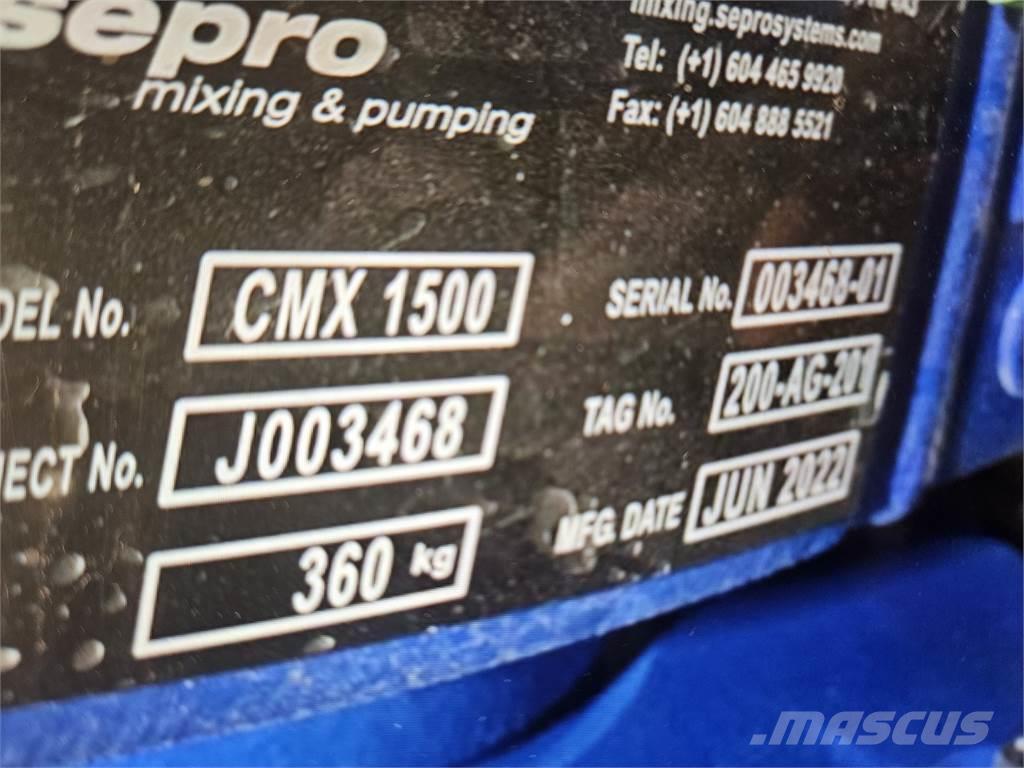  SEPRO CMX1500 Bombas de agua