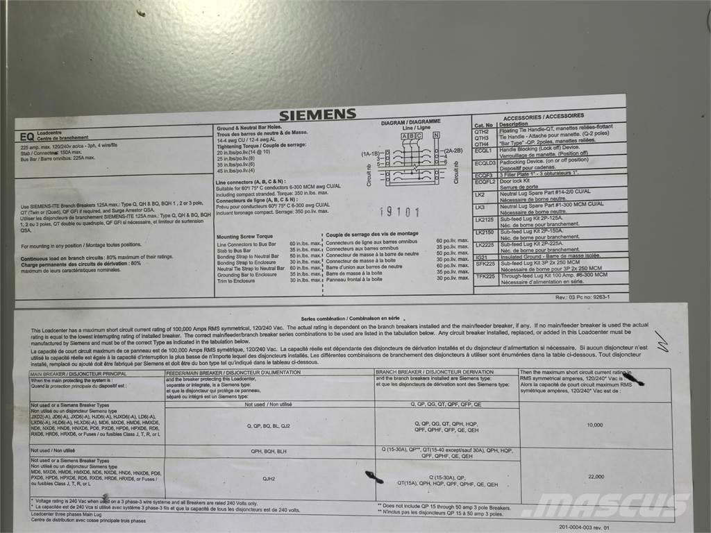 Siemens EQ424225 Otros