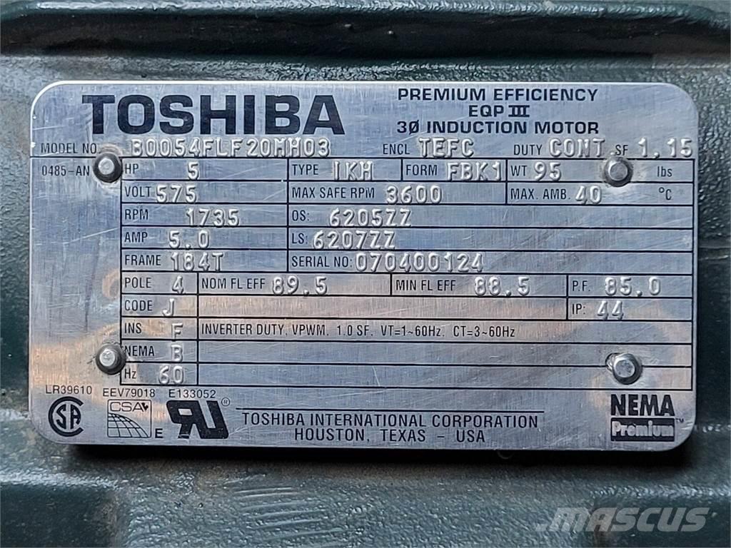  TOSHIBA B0054FLF20MH03 Motores industriales