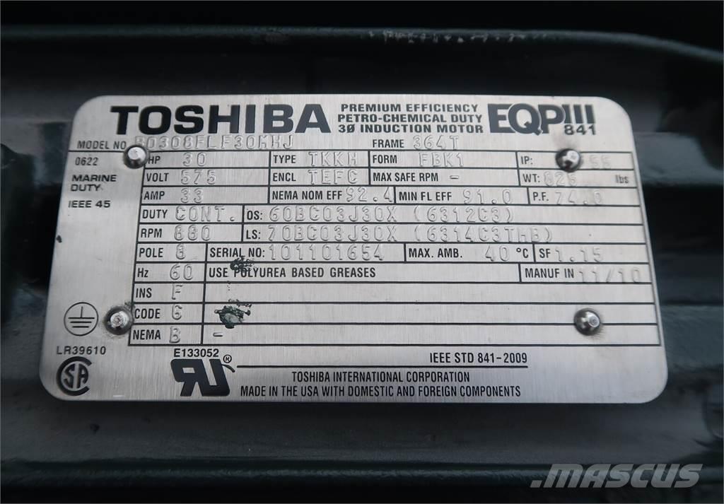  TOSHIBA B0308FLF30MHJ Motores industriales