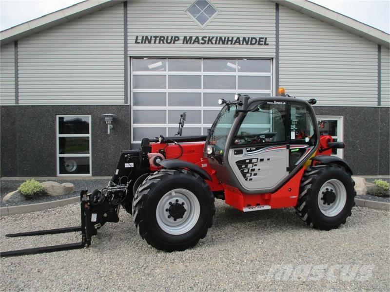 Manitou MT932 Comfort Dansk maskine, med hydrauliske palle Carretillas telescópicas