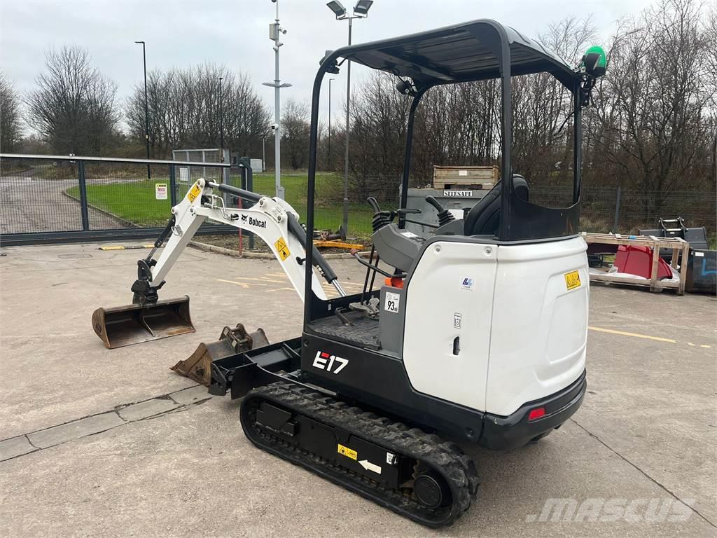 Bobcat E17 Excavadoras sobre orugas