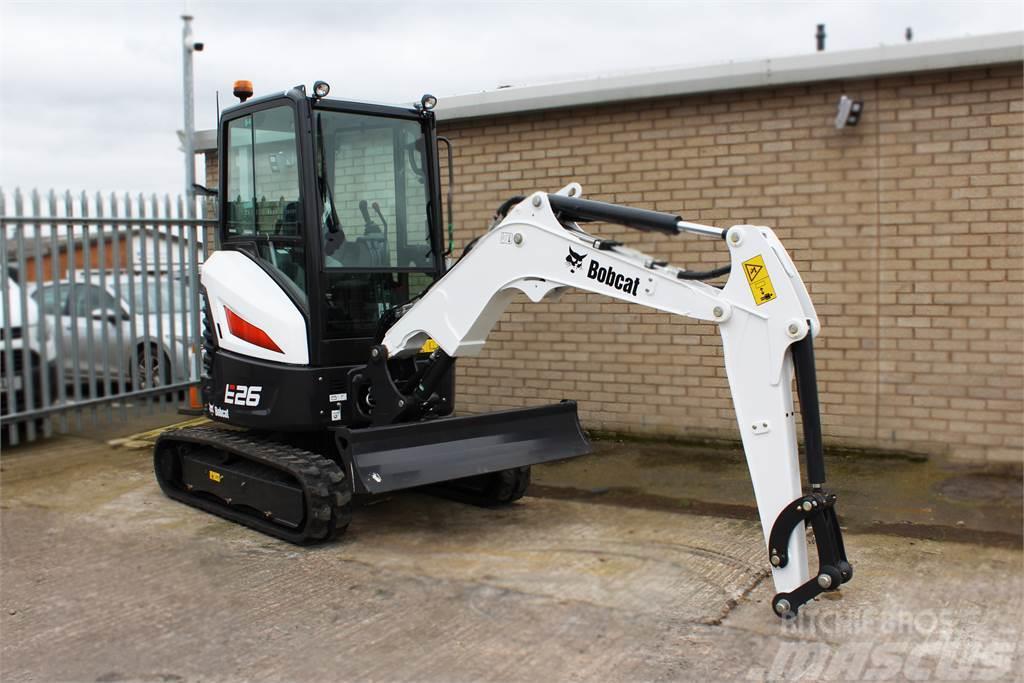 Bobcat E26 Excavadoras sobre orugas