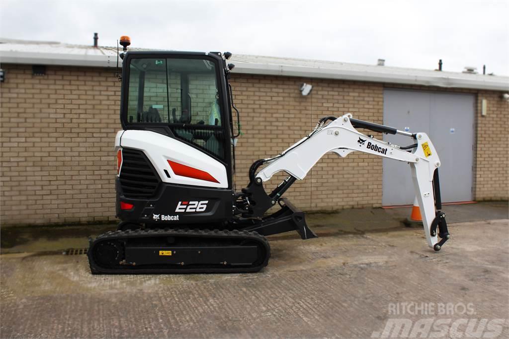 Bobcat E26 Excavadoras sobre orugas