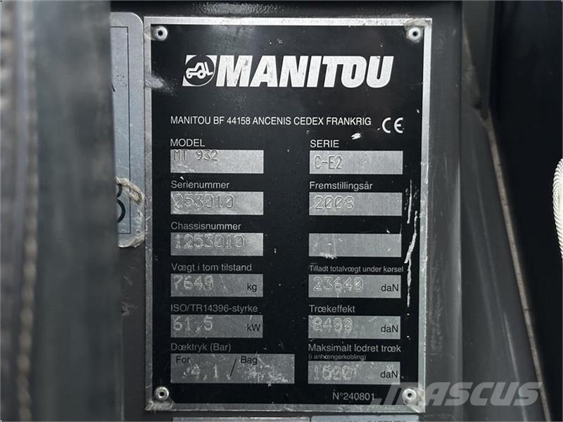 Manitou MT932 Carretillas telescópicas