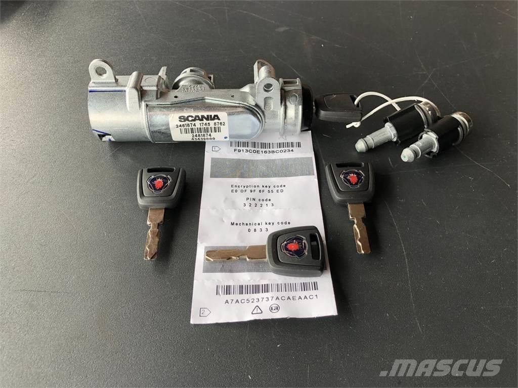 Scania IGNITION LOCK 2481874,2481873,1421785,2487298,2487 Componentes electrónicos