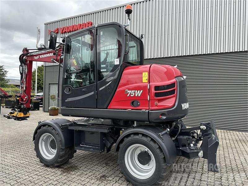 Yanmar B75W Excavadoras de ruedas