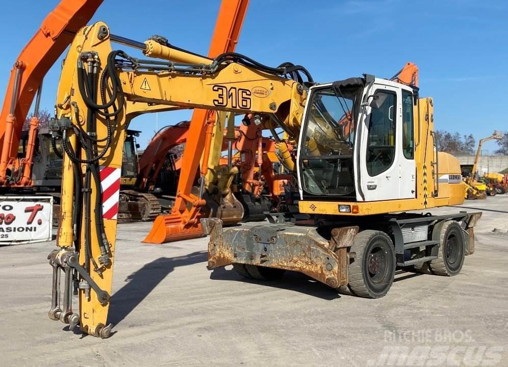 Liebherr A316 Excavadoras de ruedas