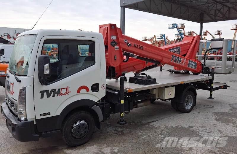 VERSALIFT VTX-240 / NISSAN CABSTAR Plataformas sobre camión