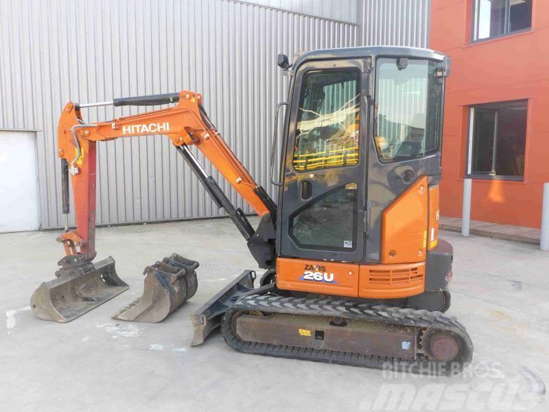 Hitachi ZX26U Miniexcavadoras