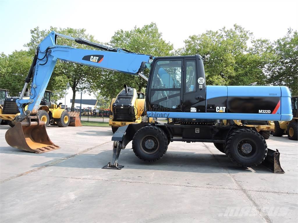 CAT M322D Excavadoras de ruedas