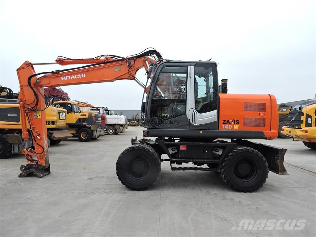 Hitachi ZX140W Excavadoras de ruedas