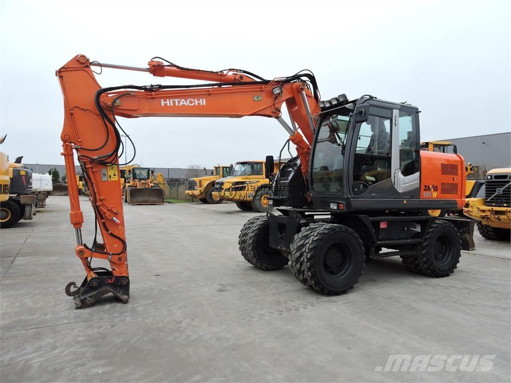 Hitachi ZX140W Excavadoras de ruedas