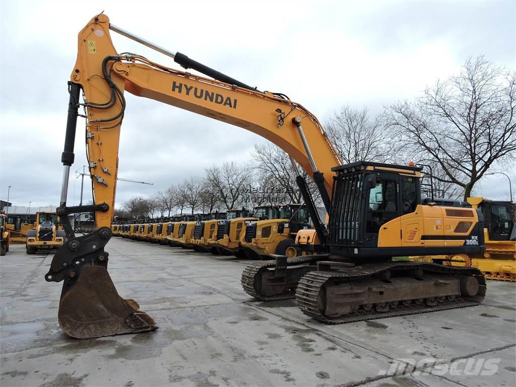 Hyundai HX300 Excavadoras sobre orugas