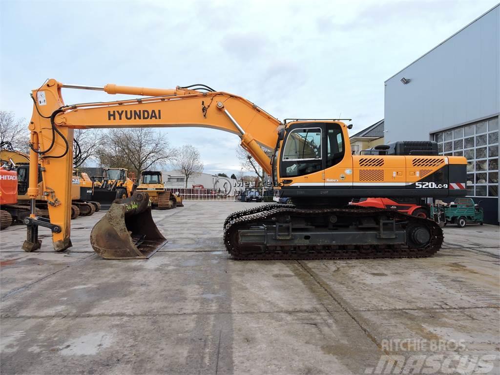 Hyundai R520 Excavadoras sobre orugas