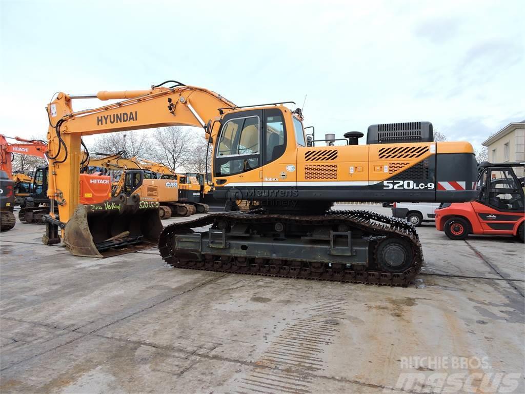 Hyundai R520 Excavadoras sobre orugas