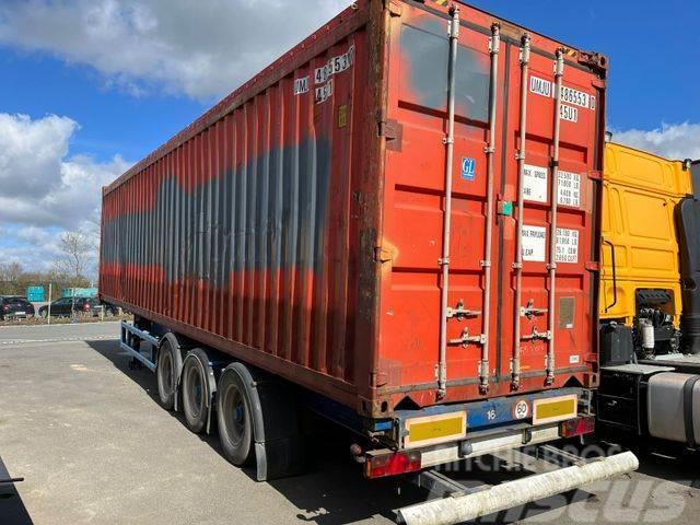 Knapen Schubbodencontainer Semirremolques de carrocería de cajas