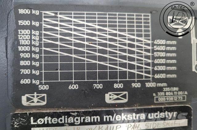 Linde E18PH Carretillas de horquilla eléctrica