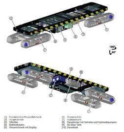  Schwerlastplattform,Raupenantrieb,ZGG 142 Tonnen Otros