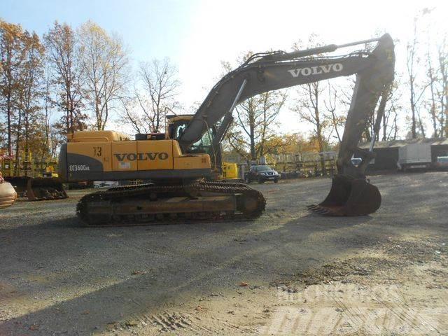 Volvo EC360CL, Excavadoras sobre orugas