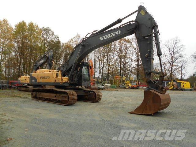 Volvo EC460CL, Excavadoras sobre orugas