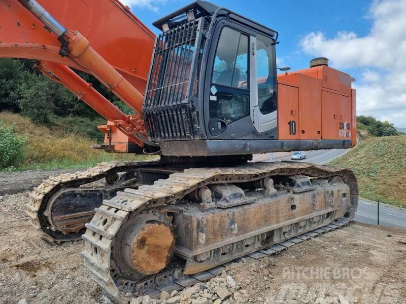 Hitachi zaxis 670 Excavadoras sobre orugas