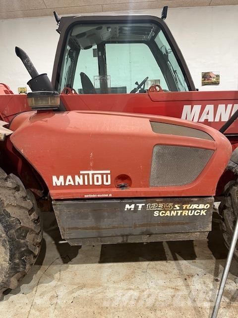 Manitou MT1235ST SYNET M. GALV. KURV OG DREJELED Carretillas telescópicas