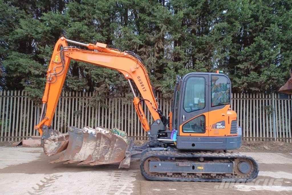 Doosan DX85R Excavadoras sobre orugas