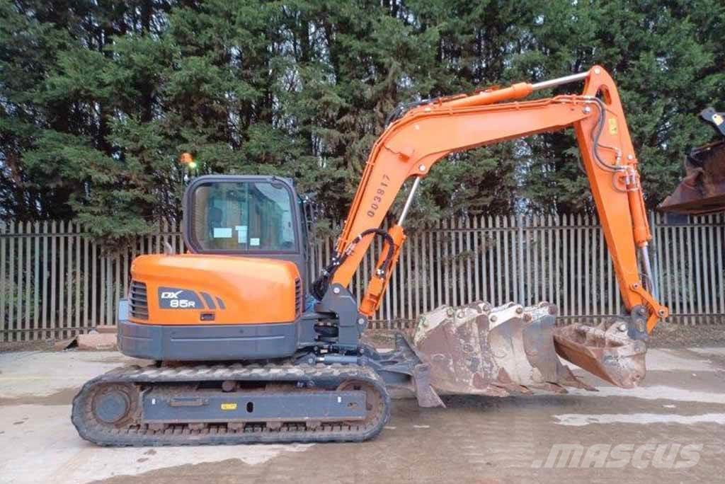 Doosan DX85R Excavadoras sobre orugas