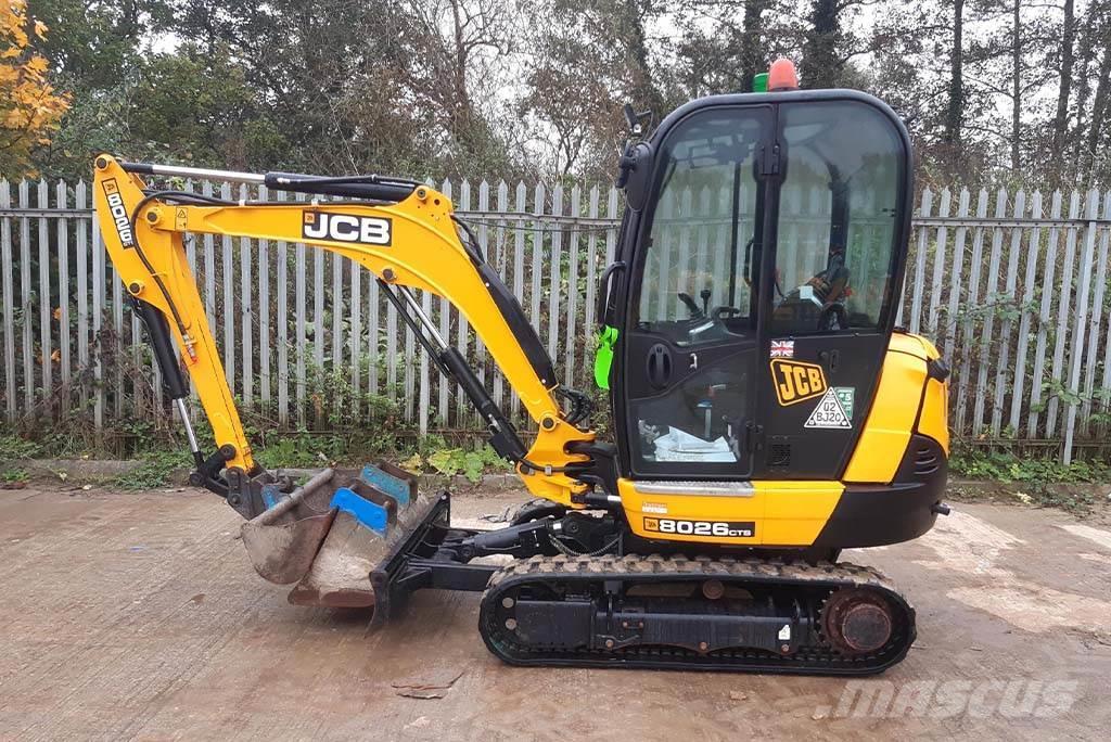 JCB 8026CTS Miniexcavadoras