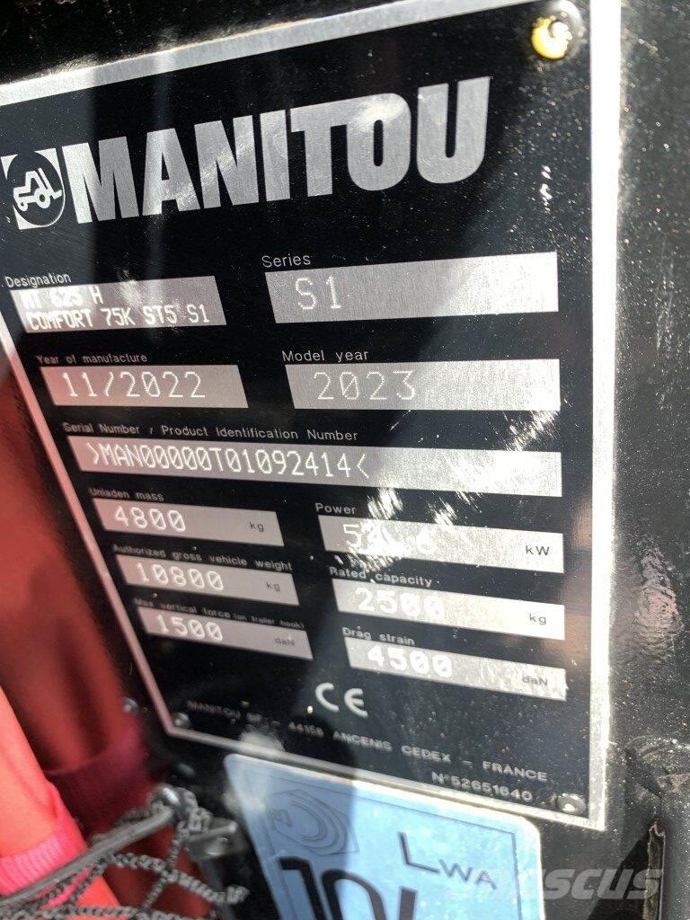 Manitou MT625 Carretillas telescópicas