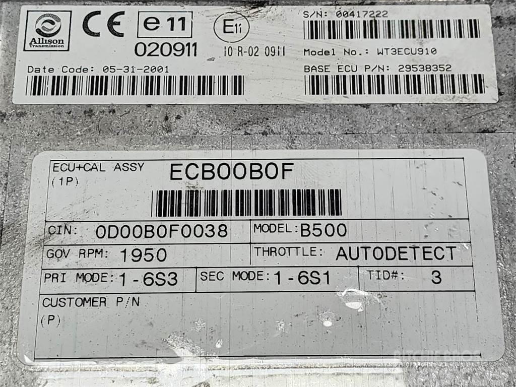 Allison B500 Componentes electrónicos