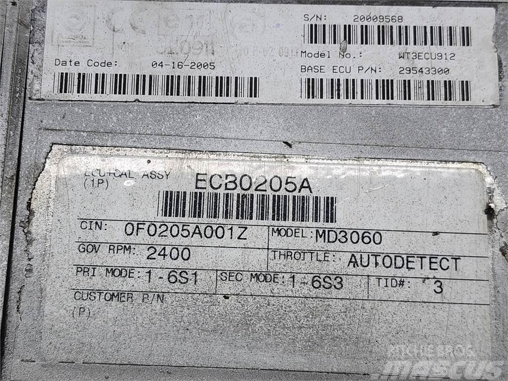 Allison MD3060 Componentes electrónicos