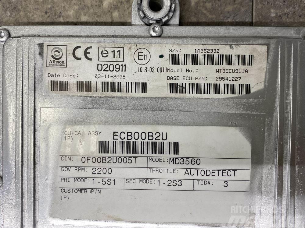 Allison MD3560 Componentes electrónicos