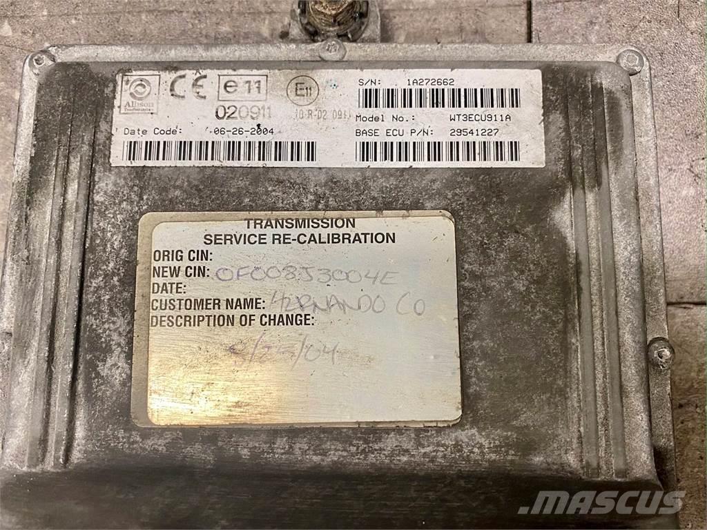 Allison WT3ECU911A Componentes electrónicos