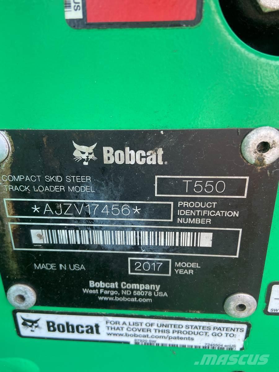 Bobcat T550 Minicargadoras