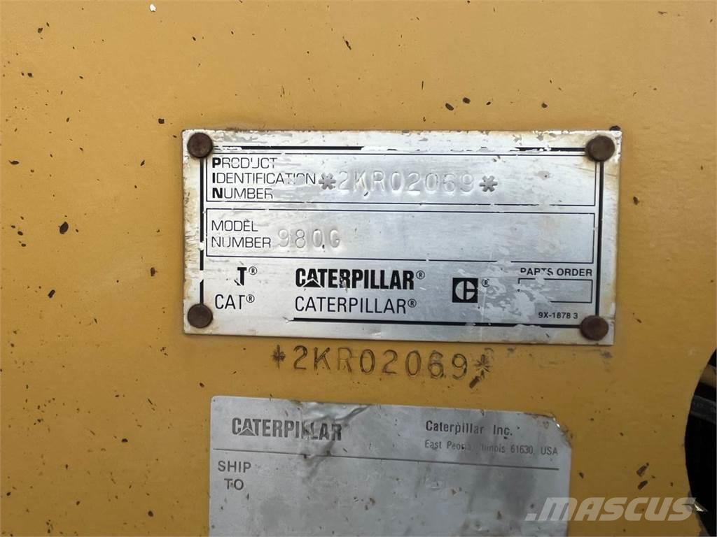 CAT 980G Cargadoras sobre ruedas