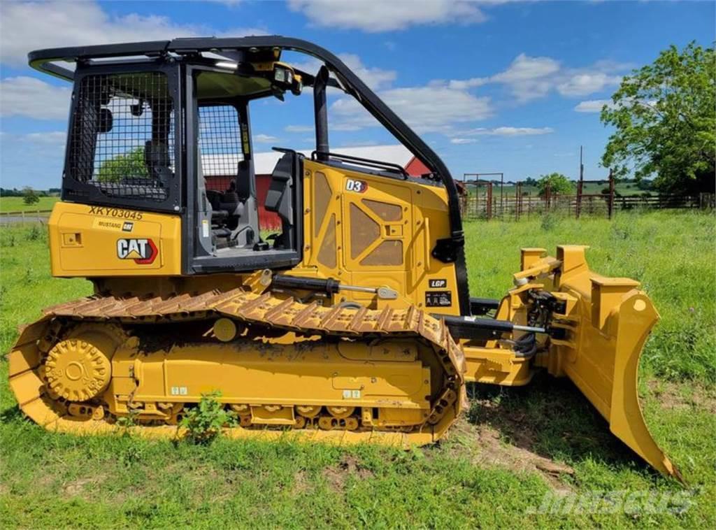 CAT D3 Buldozer sobre oruga