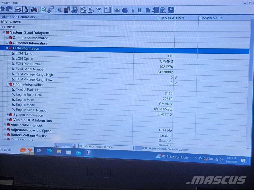 Cummins ISB Componentes electrónicos