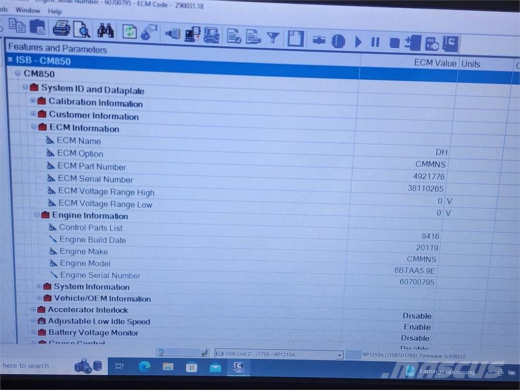 Cummins ISB Componentes electrónicos